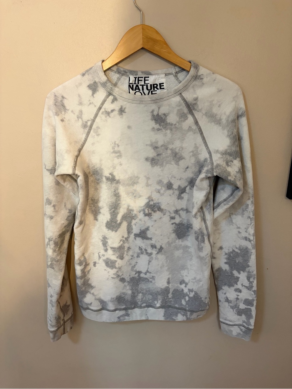 Free city bleach out sweatshirt